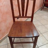 sedie in legno massello 