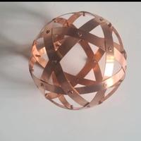 Pentasfera 16cm puro rame + libretti uso e allegat