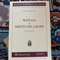 NUOVO Manuale di diritto del lavoro Mazzotta