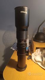 Ultimaxx 35-500mm obiettivo telezoom per Canon