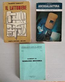 Tre manuali lattoniere anni 60