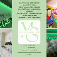 Sala eventi, sala feste, ludoteca