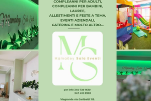 Sala eventi, sala feste, ludoteca