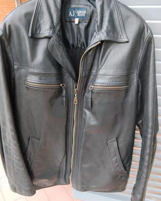 Giacca pelle Armani