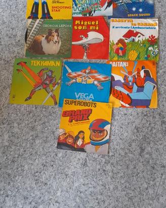 vinili cartoni animati