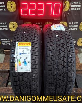 2 GOMME NUOVE 215 60 17 INVERNALI - PIRELLI