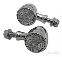 Colorado bullet LED Coppia Frecce Cromate Moto