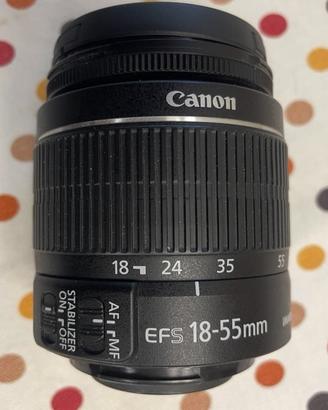Obiettivo canon efs 18-55