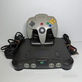 Nintendo 64 completo di cavi e controller
