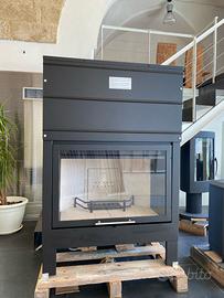 CAMINETTO MB MEGAFIRE VENTILATO 15,5 KW MONTEGRAPP