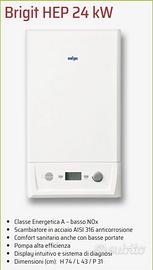 Caldaia a condensazione ENERGAS Brigit C (HEP) 24