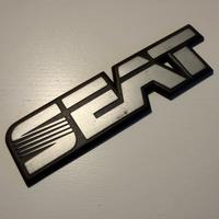 Emblema/Scritta SEAT Originale - (80/90)