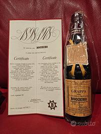 Grappa Bocchino Anniversario 1898-1978.  