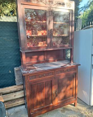 Credenza antica noce massello