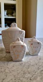 portacaffe sale e pepe vintage anni 50