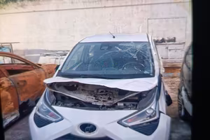 Toyota Aygo incidentata sinistrata