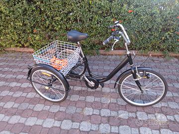 Bicicletta con 3 ruote