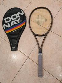 Racchetta tennis vintage Donnay graphite