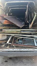 Ritiro materiale ferroso e calcinacci