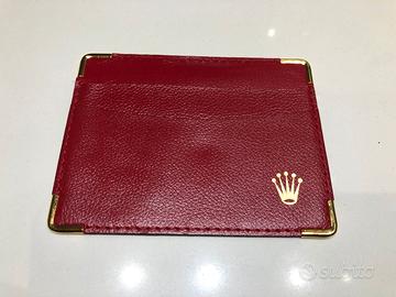 Rolex Porta Documenti Card Vintage Nuovo ORIGINALE