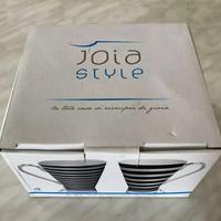 Set of 4 Coffee Mugs Tea Cups con decorazioni