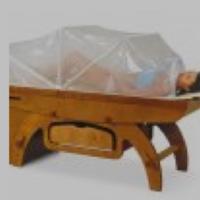 Lettino da massaggio e bagno di vapore