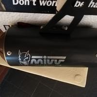 TERMINALE mivv mk3 con staffa omologato