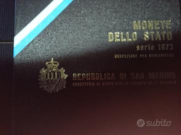 MONETE SAN MARINO SERIE 1973
