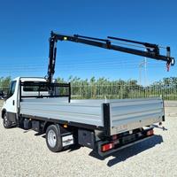IVECO 35 35C16 MOTORE 3.0 GRU 12 m CASSONE 4,15