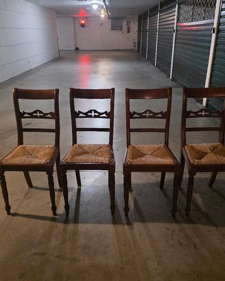Sedie (4) stile classico-antico