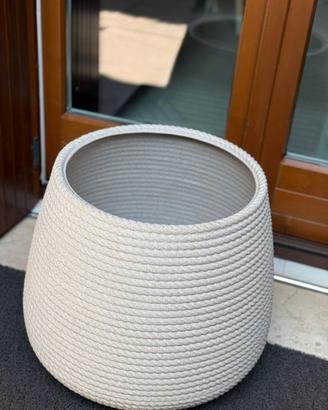 porta vaso in plastica 