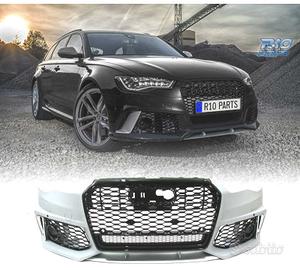 PARAURTI ANTERIORE AUDI A6 4G C7 14-18 LOOK RS6