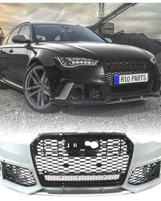 PARAURTI ANTERIORE AUDI A6 4G C7 14-18 LOOK RS6