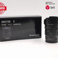 Voigtlander E 21 F1.4 Nokton (Sony)