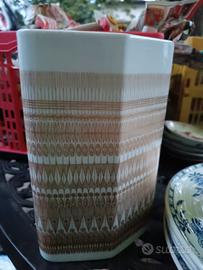 vaso oro marrone rombo Rosenthal