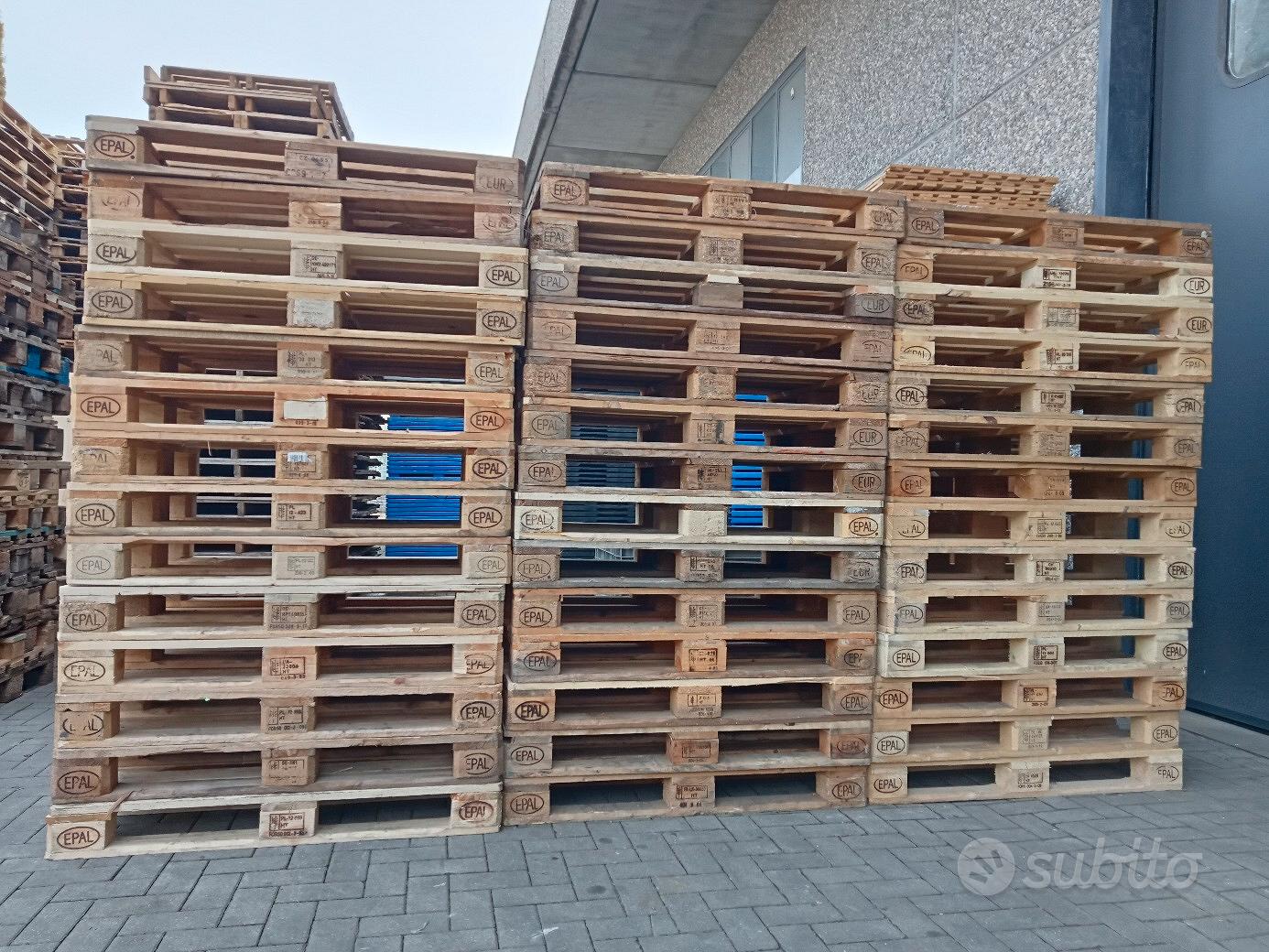 bancali in legno usati da 120 x 80 epal - Giardino e Fai da te In vendita a  Milano