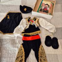 Costume Zorro Carnevale 6-9 mesi - Veneziano