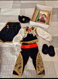 Costume Zorro Carnevale 6-9 mesi - Veneziano