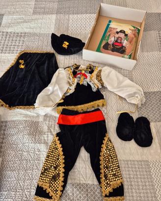 Costume Zorro Carnevale 6-9 mesi - Veneziano