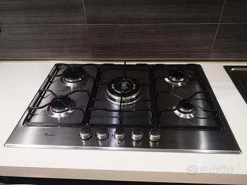 Piano cottura 5 fuochi Whirlpool 