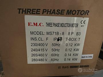 Motore Trifase IP67