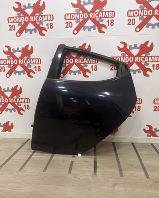 Portiera Sportello Porta Posteriore Sinistro Nero 