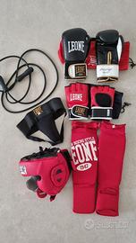 accessori boxe + MMA