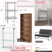 Divano pensili libreria