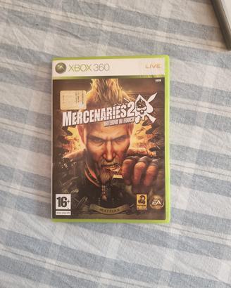 mercenaries 2 inferno di fuoco Xbox 360