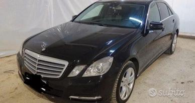 Mercedes claasse e 320 anno 2011 ricambi