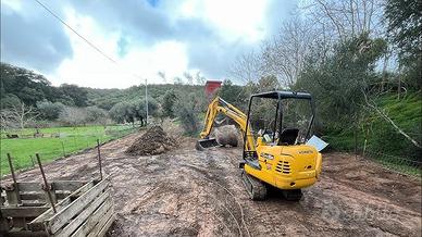 OpScavo terre con ruspetta Valeggio circondati 