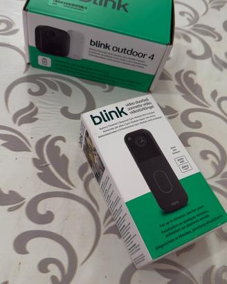 Blink Outdoor 4+ Blink Video Doorbell Kit Completo