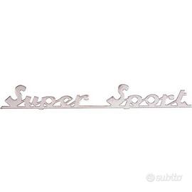 Targhetta posteriore Vespa 180 SS " Super Sport 