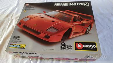 Ferrari F40 1987 Bburago Metal Kit